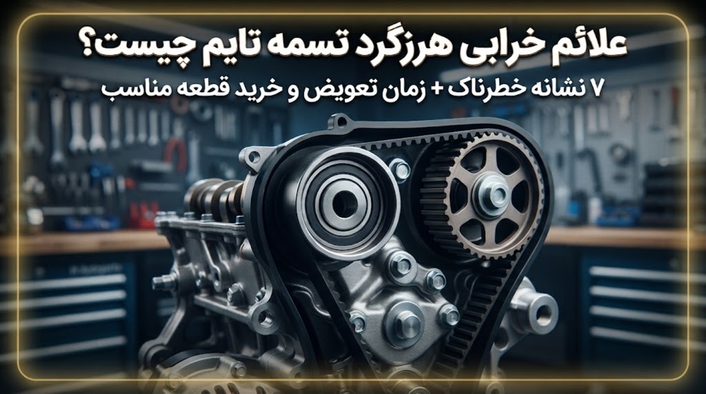 علائم خرابی هرزگرد تسمه تایم چیست؟ ۷ نشانه خطرناک + زمان تعویض و خرید قطعه مناسب