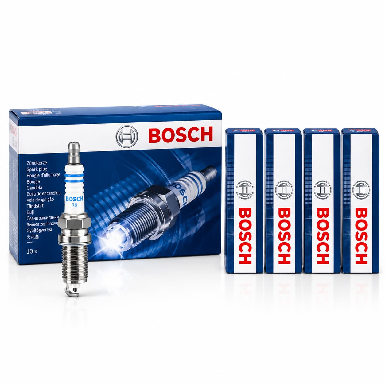 شمع پایه کوتاه بوش +8 FR7DC